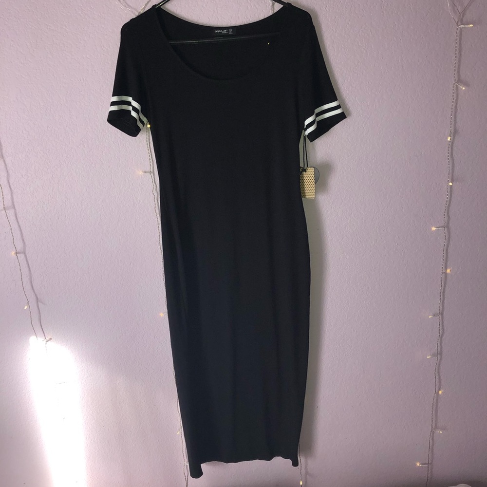Short Sleeve Maxi Dress